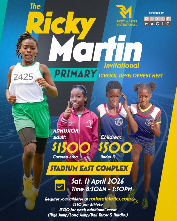 2026 Ricky Martin Primary Schools meet